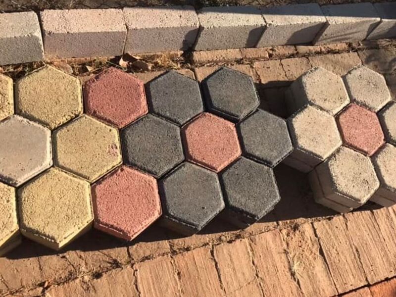 Adoquin Hexagonal Negro Chapultepec