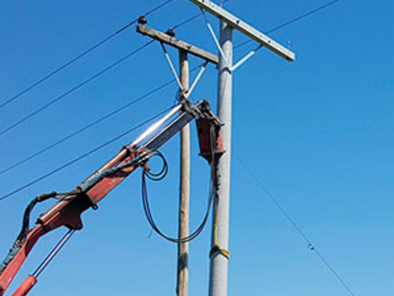 Poste de telecomunicación México