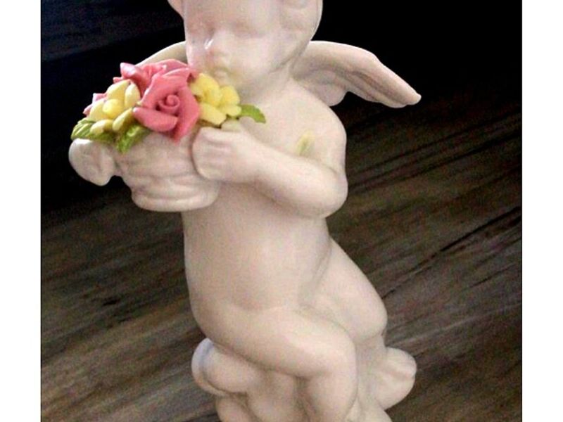 Estatua Angel Ceramica Bacalar