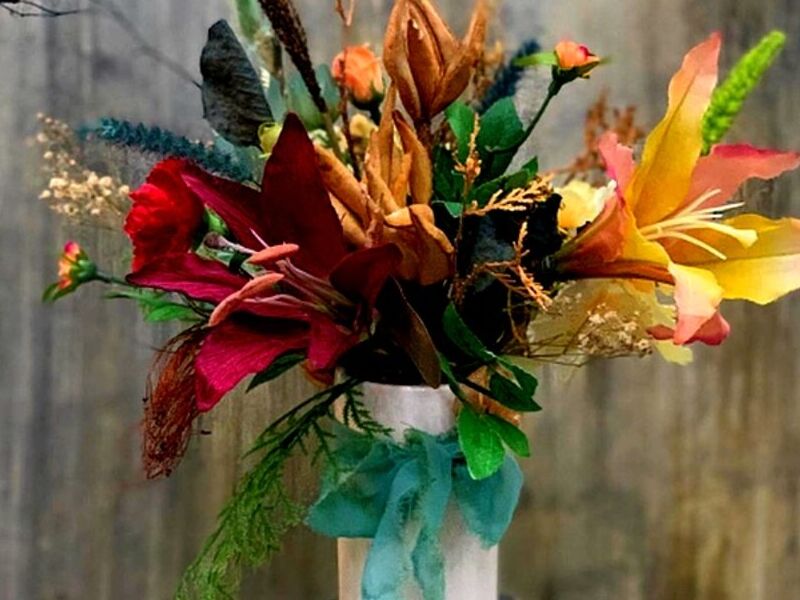 Florero Cilindrico Bacalar