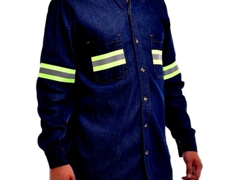 Camisa Mezclilla con Reflejante México