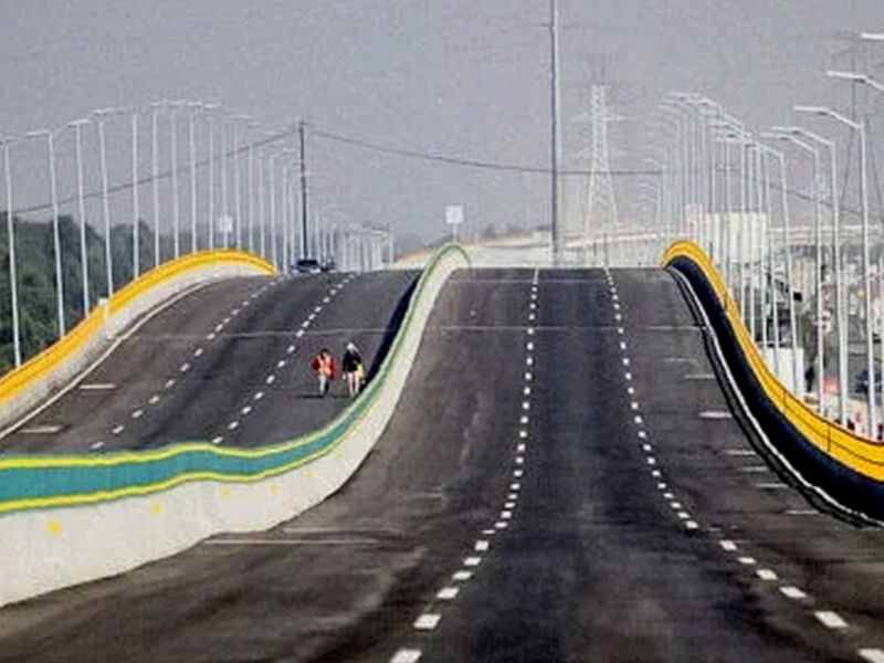 Construccion vias acceso San Luis Potosí