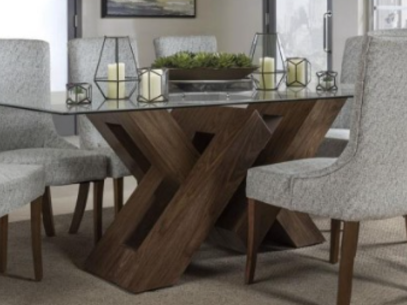 Comedor de Madera Cristal Estado de México 