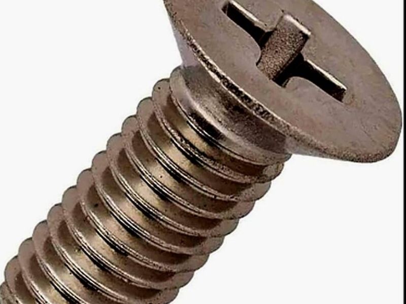 Tornillo Cabeza Plana Manzanillo