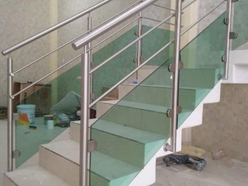 Barandal combinado cristal tintex México