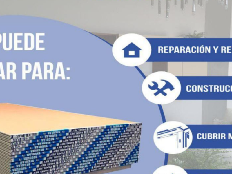 Panel de Yeso Regular Ometepec