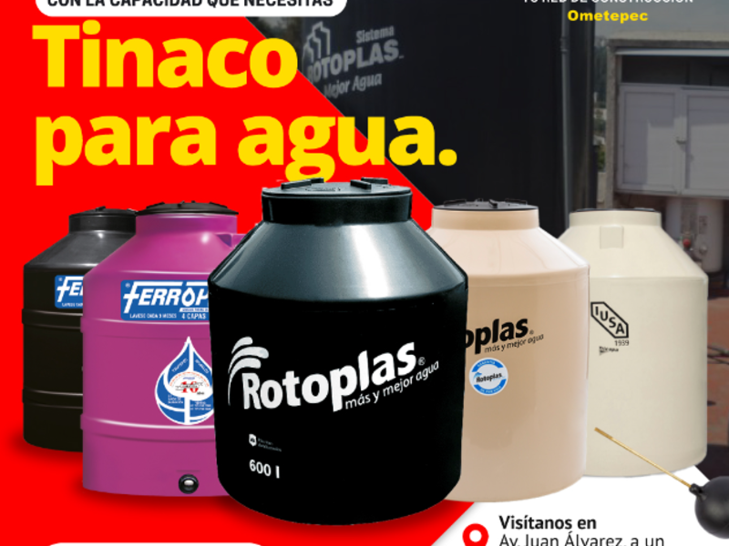 Tinaco para agua Ometepec