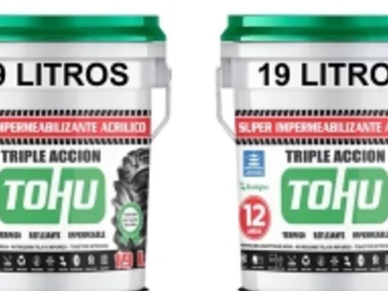 Par Super Impermeabilizante Tohu TAMAULIPAS 