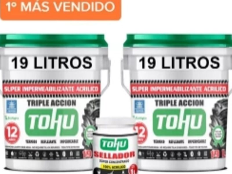 Combo Fibratado Tohu Sellador TAMAULIPAS