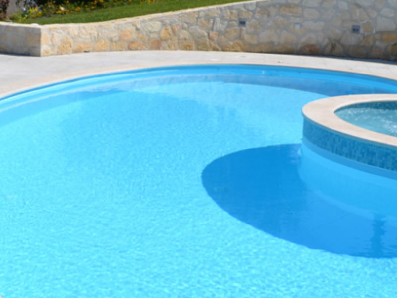 Membrana PVC Liso Azul Claro México