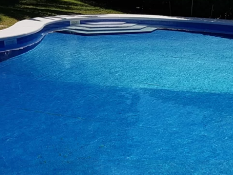 Membrana PVC Aperlado Azul México