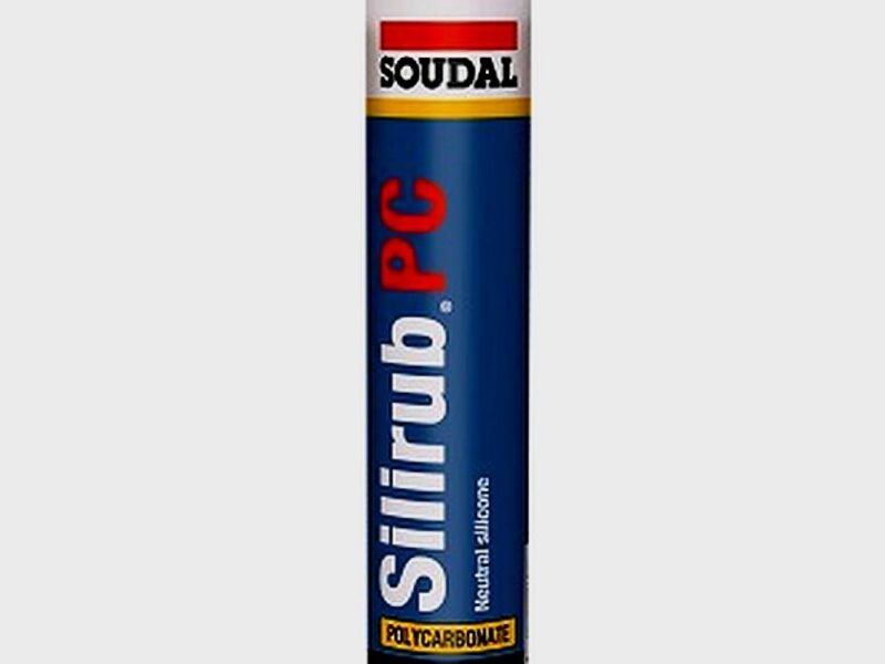 Silicón Neutro Policarbonato SILRUB México