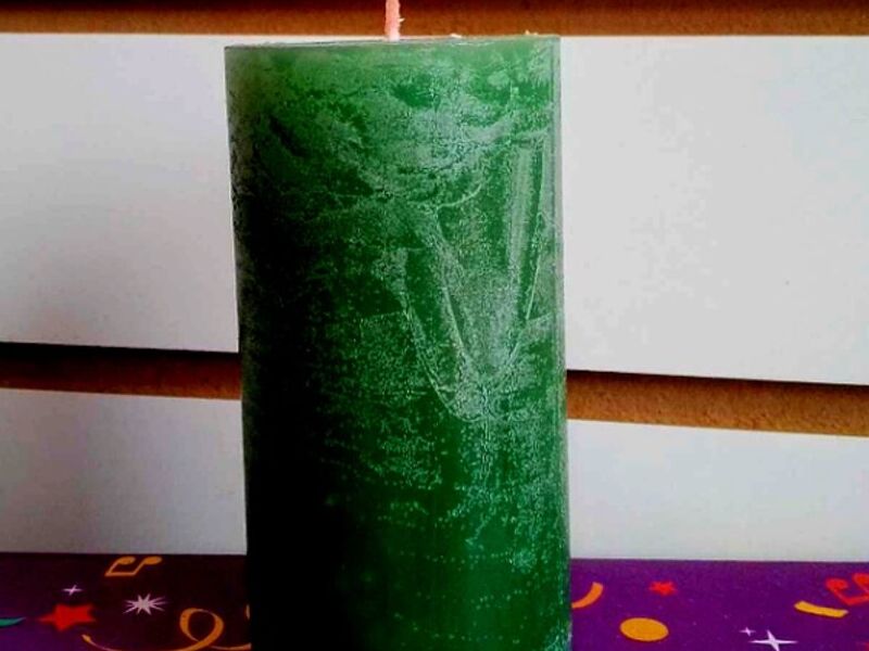 Vela Cilindrica Verde CDMX