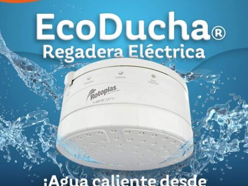 Eco ducha Regadera Electrica Madero