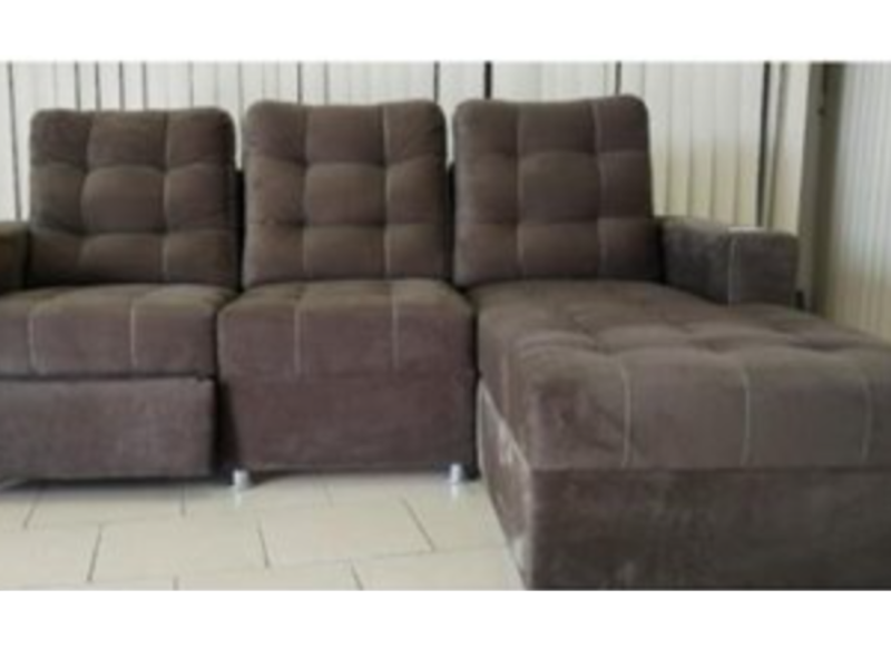 Mueble esquinero tono café México