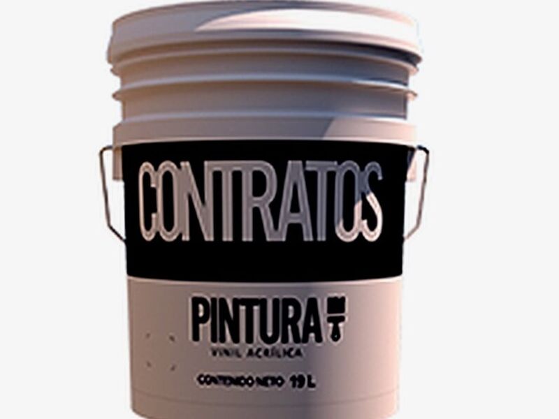 Pintura Emulsionada Mate Contratos México