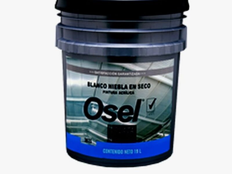  Esmalte blanco niebla Osel Plata Mexico