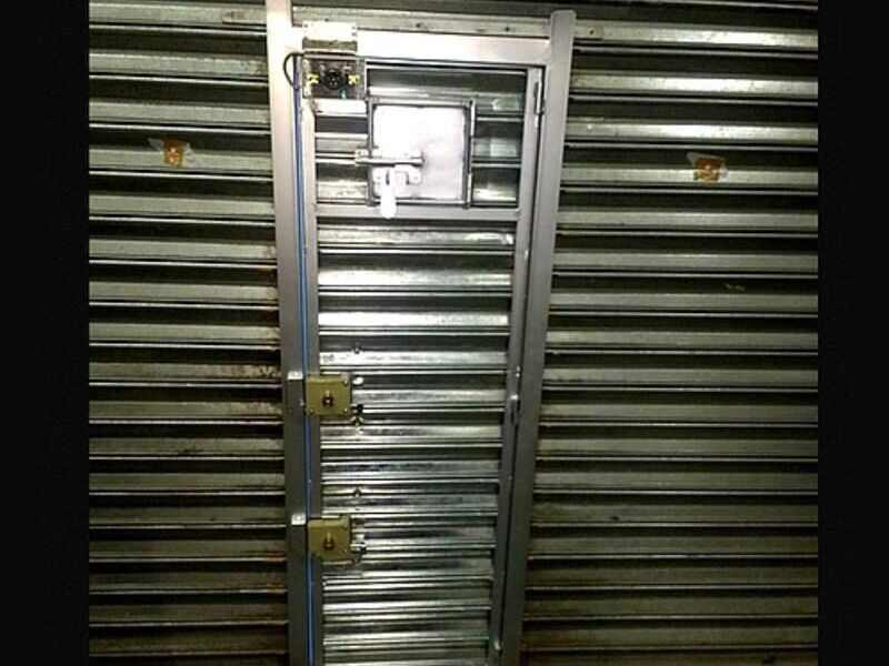 Cortinas de acero personalizadas.