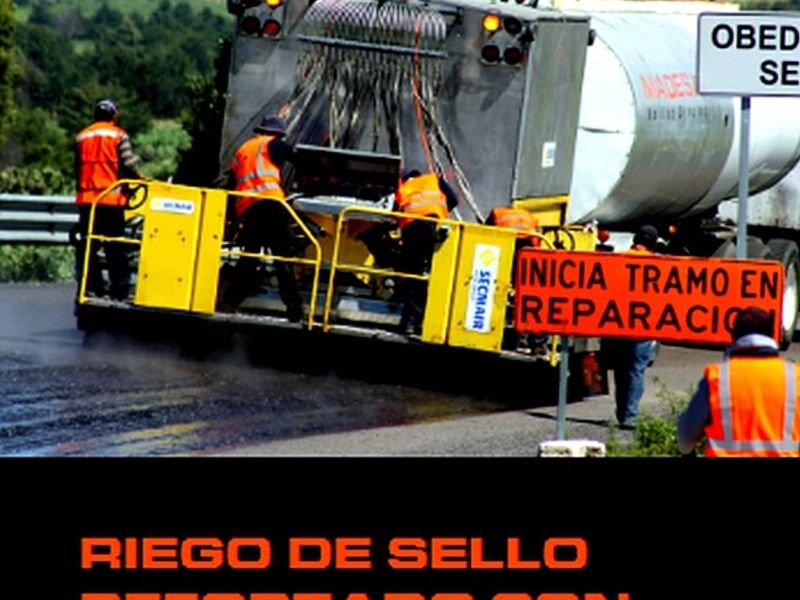 Riego sello reforzado Puebla 