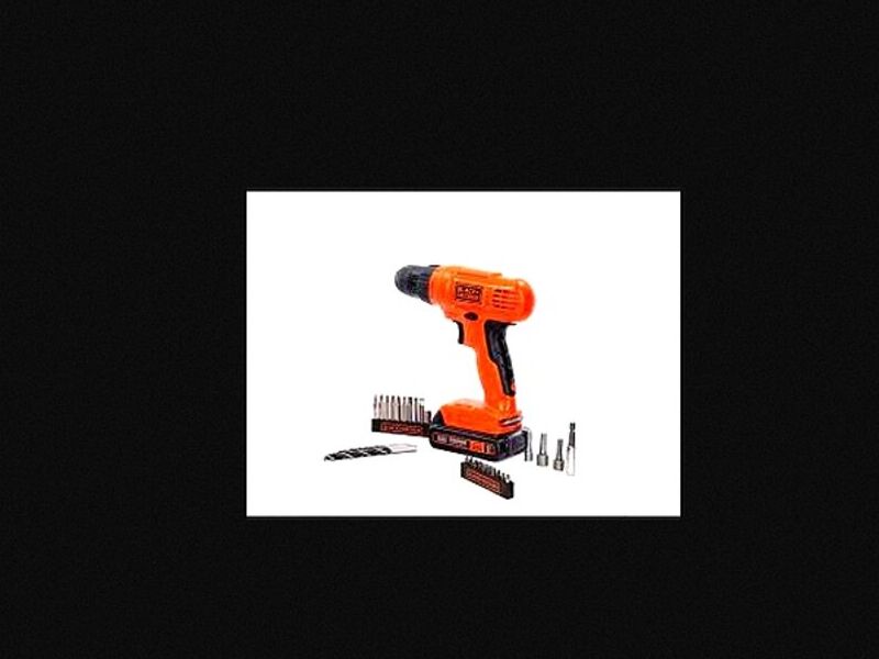 Taladro Inalámbrico Black & Decker CDMX