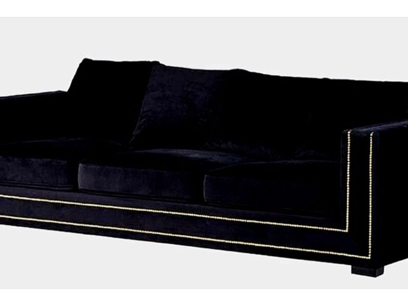 Sofa Negro Los Mochis