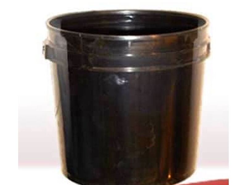 Cubeta plástico negro Mundienvases Jalisco
