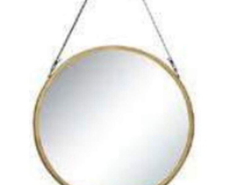 Espejo Circular Metal Merida