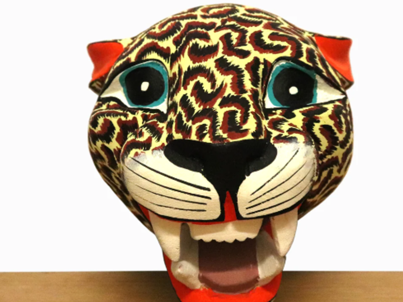 Alebrije mascara jaguar grande México