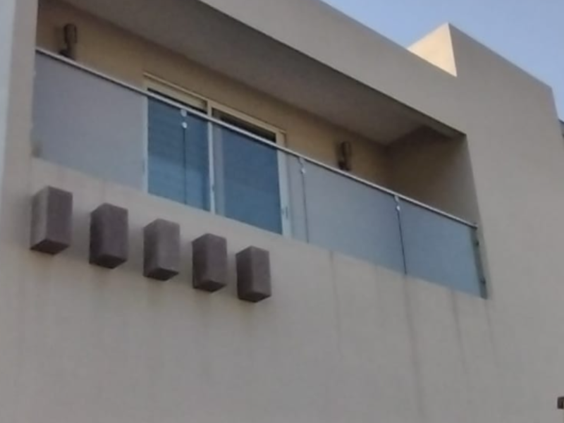 Barandal de vidrio templado Apodaca