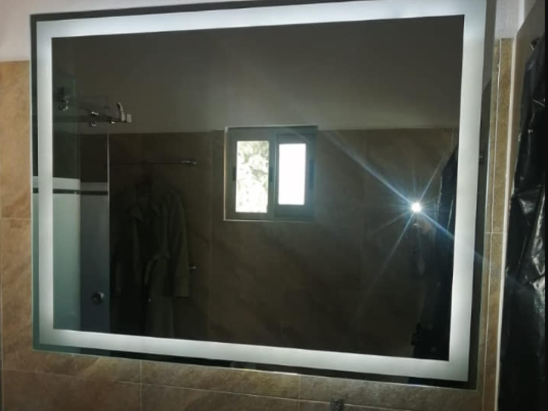 Espejo con luces led cuadrado Nuevo León