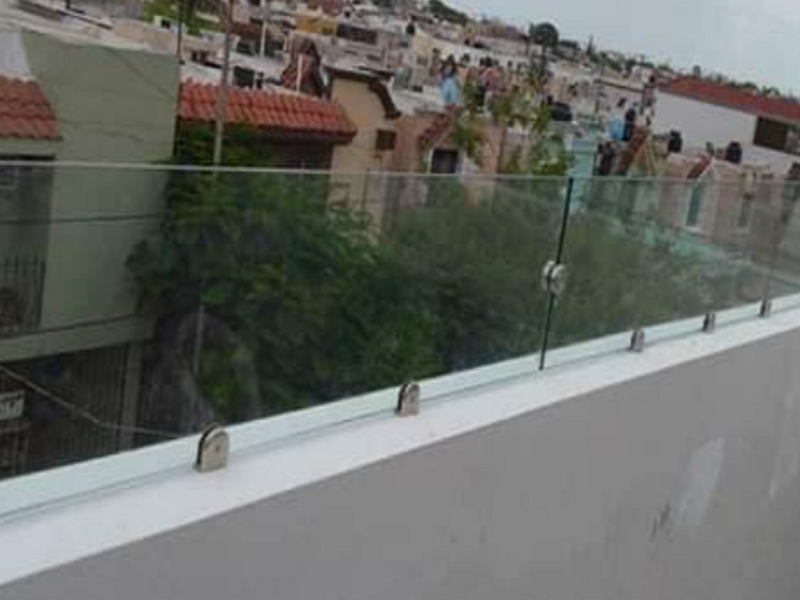 Barandal en vidrio templado Guadalupe