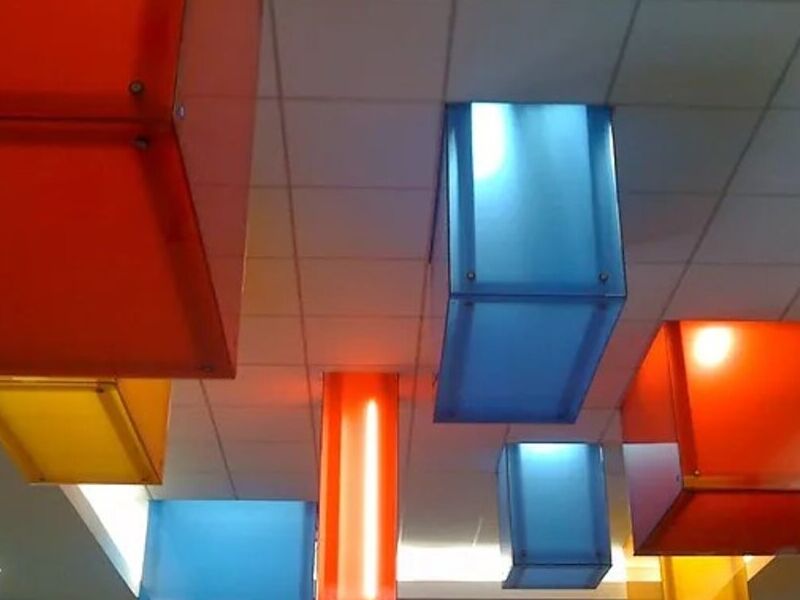Lámparas de vidrio varios colores CDMX