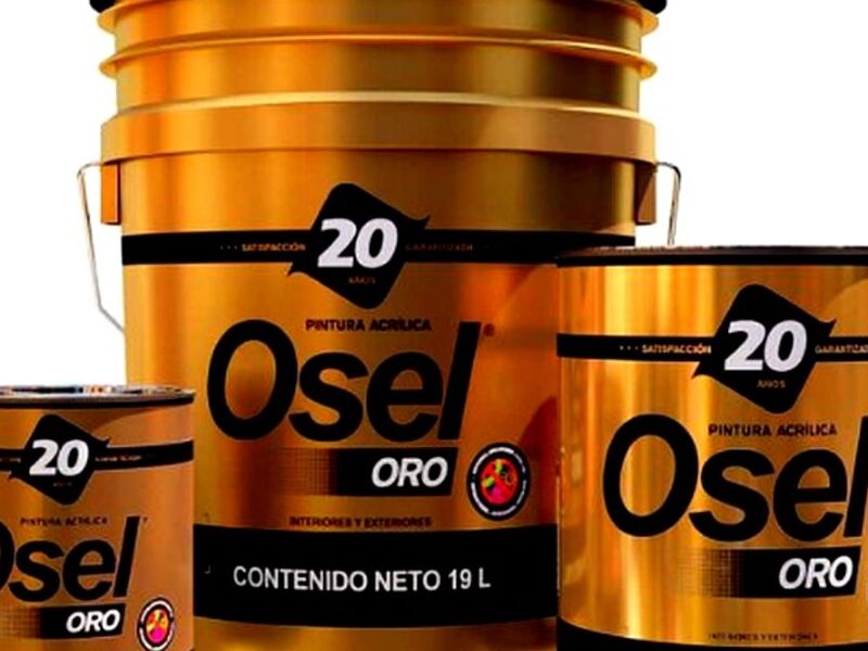 Pintura Osel Oro Mate Mexico