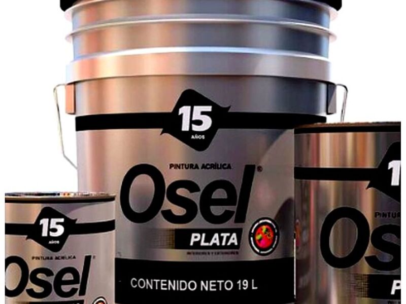 Pintura Osel Plata Mate Mexico