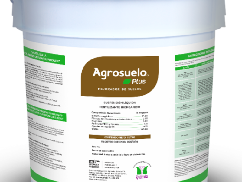 Mejorador Suelo Agrosuelo Plus México