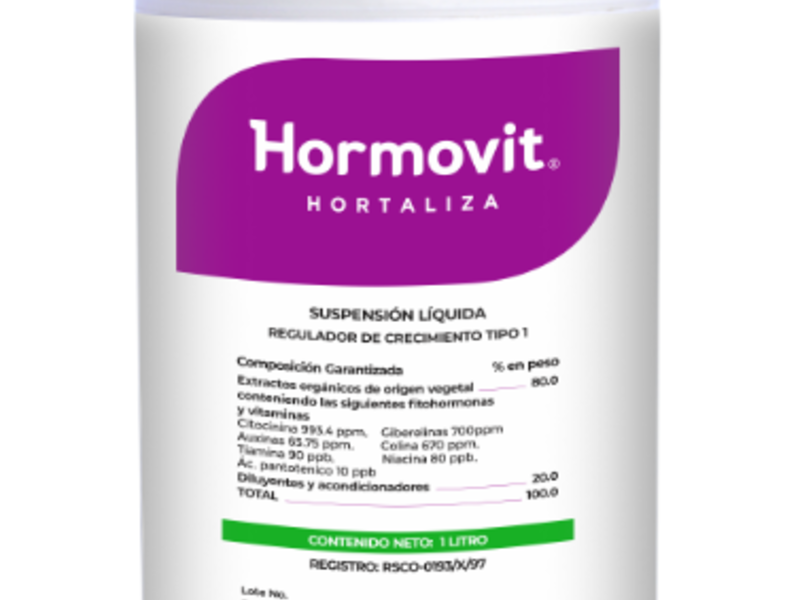 Bioestimulante Hormovit Hortaliza México