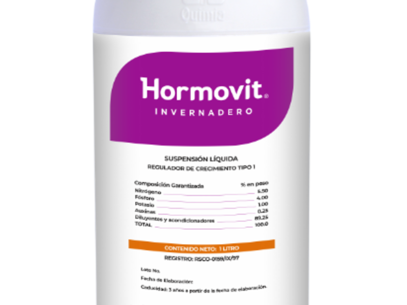 Bioestimulante Hormovit Invernadero México