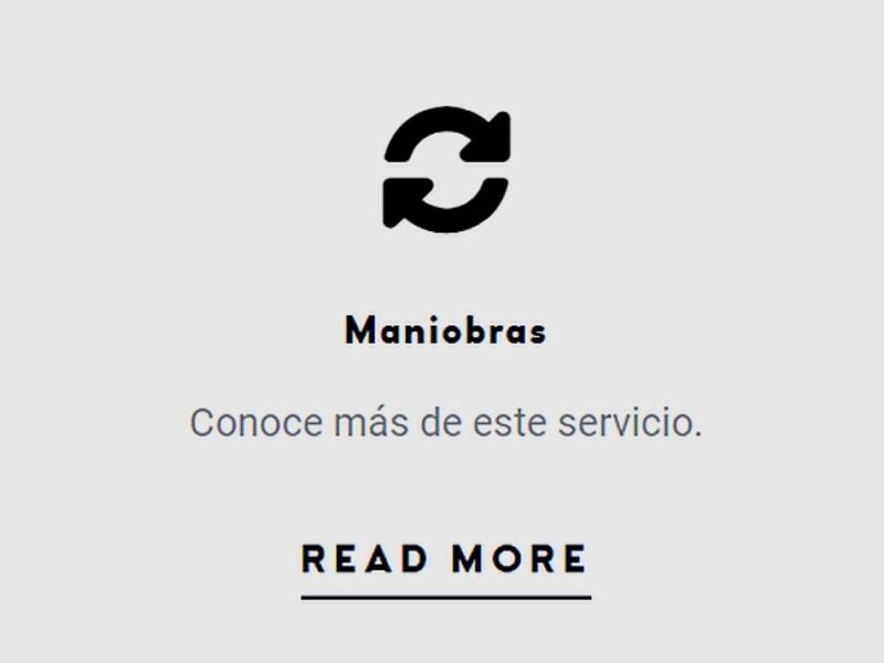 Servicio maniobras Coahuila