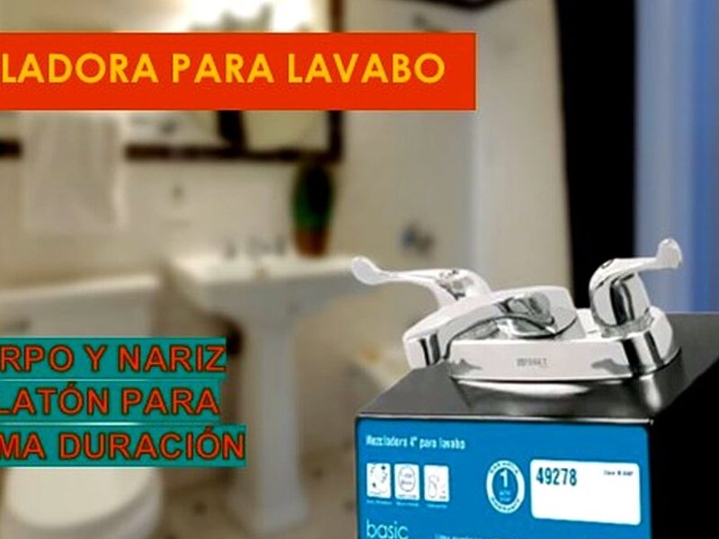 Mezcladora Lavabo Coatzacoalcos