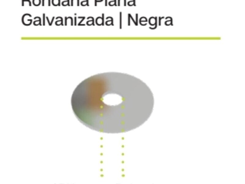 Rondana Plana Galvanizada Monterrey