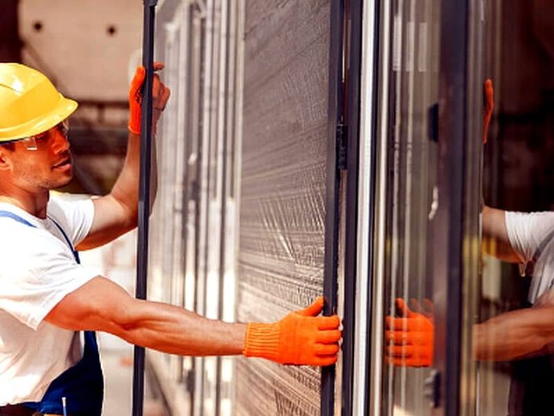 Colocación de puertas de vidrio Mérida