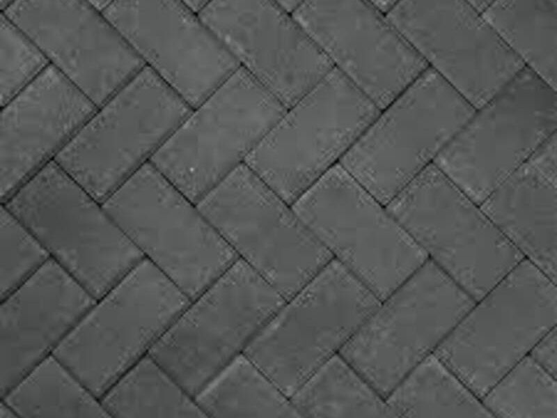 Adoquines Rectangulares Negro Monterrey