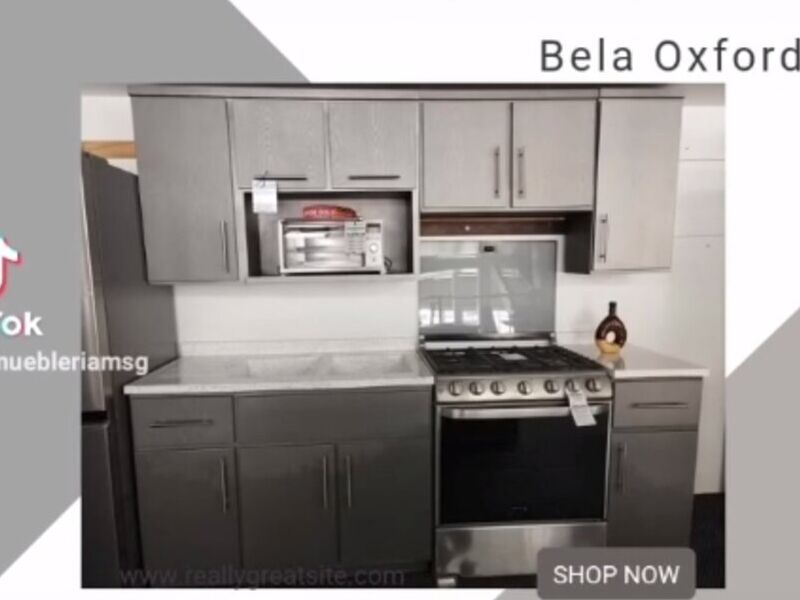 Cocina Integra Bela Oxford Piedras Negras