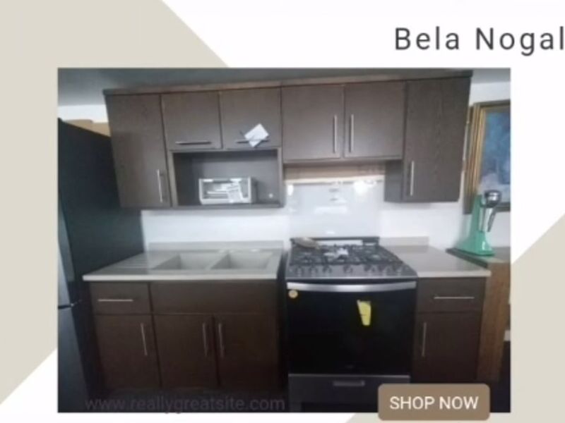 Cocina Integral Bela Nogal  Piedras Negras