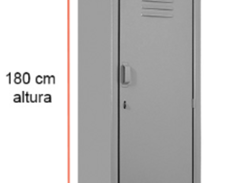Locker 1 Puerta Serie B Gris