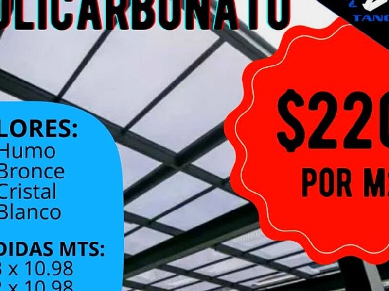 Policarbonato Tampico