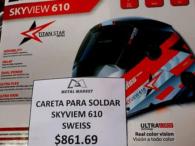 Careta Soldadura Skyview Chetumal