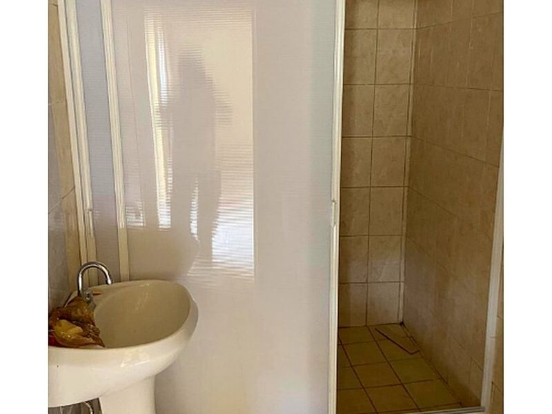 Cancel de baño de aluminio blanco Tepic