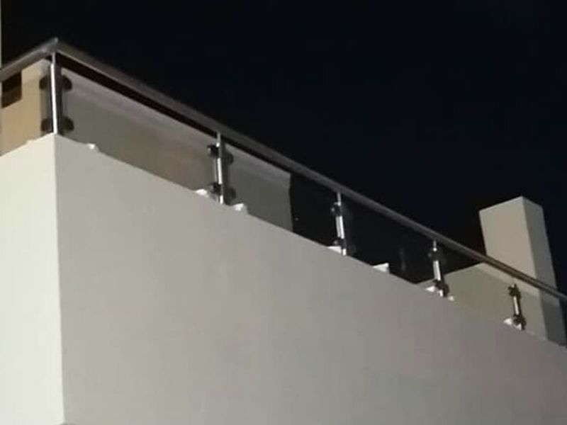 Barandal de vidrio templado Tepic