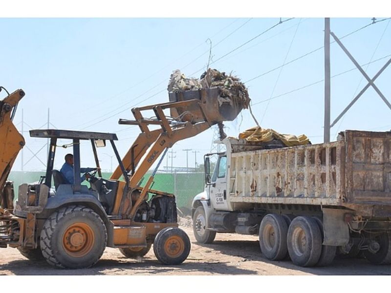 Recolección de escombros Sinaloa 